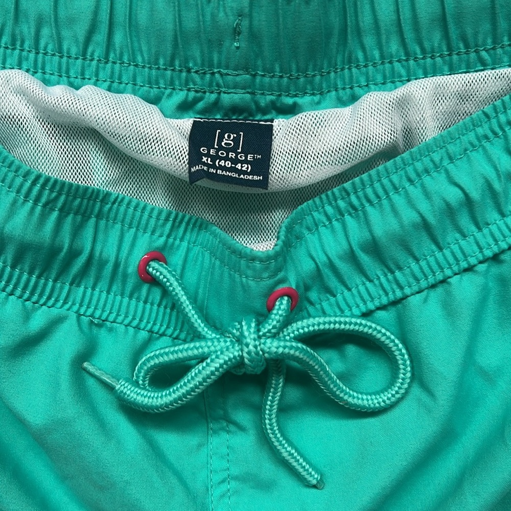 Men’s George Swim Trunks | Men’s size XL 40-42 | Light Green - Picture 3 of 5